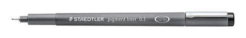 STAEDTLER Pigment Liner Fineliner - 0.3mm - Black