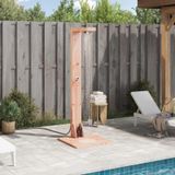 Maison Exclusive - Douche extérieure, 210 cm. Fabriqué en bois Douglas massif et acier inoxydable, finition naturelle