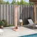 Maison Exclusive - Douche extérieure, 210 cm. Fabriqué en bois Douglas massif et acier inoxydable, finition naturelle