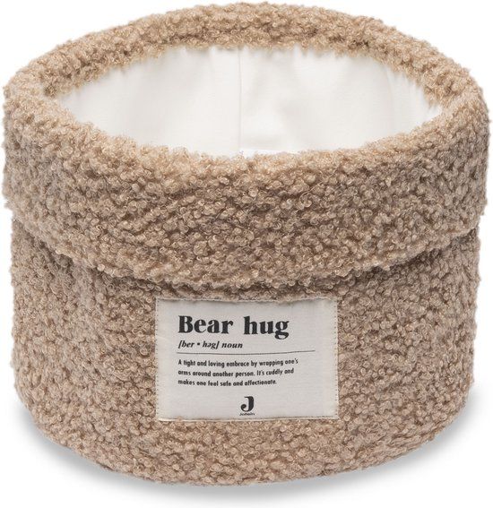 Jollein Commodemandje Boucle Biscuit - 14x18cm - Bruin - 2023