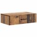 vidaXL Wandgemonteerde Zijtafel 59 x 34,5 x 17 cm Bewerkt hout Oud hout