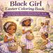 Black Girl Easter Coloring Book