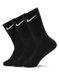 Nike Heren Everyday Lightweight Crew trainingssokken (3 paar) sokken, zwart (black/white), 38-42 (fabrieksmaat: M)