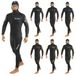 SEAC Liberty Long Man 5 mm - Eendelig natpak voor heren met geïntegreerde capuchon - duurzaam neopreen met Supratex-versterkingen op knieën, schouders en rug - kleuren