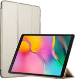 iCall Samsung Galaxy Tab A 10.1 (2019) Hoes - Smart Book Case Tri-Fold Hoesje - Goud