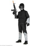 Widmann Special Forces Special Task Kostuum Jongen Zwart/Zilver Maat 158