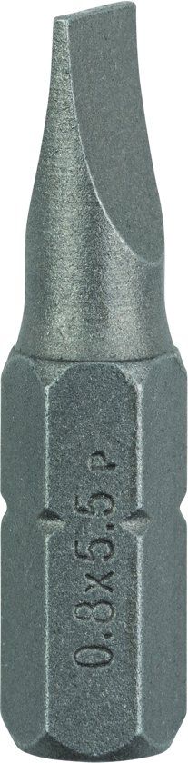 Bosch - Schroefbit standaard HEX S 0,8 x 5,5, 25 mm - 3165140389785