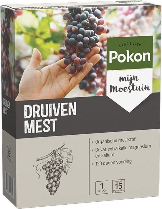 Pokon Druiven Mest - 1kg - 120 dagen voeding
