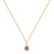 Glanzstücke München Ketting 925 zilver 45 cm met amethyst
