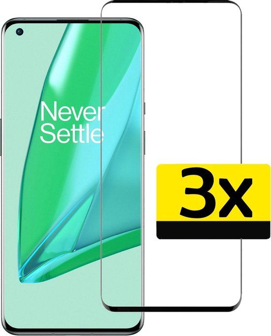 LUQ Screenprotector OnePlus 9 Pro - Glass - Blue Filter - 3 Pack