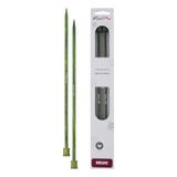 KnitPro Aiguilles à tricoter simples, pour tricot circulaire avec tous types de fils, vert, 25 cm x 5,5 mm