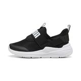 PUMA Soft Wired 2 SLIPTECH PS Sneaker, noir et blanc, 35 EU enfant