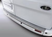 ABS RGM ABS Achterbumper beschermlijst passend voor Ford Transit/Tourneo Custom 2014- 'Brushed Alu' Look