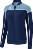 Erima Change Presentatiejack Dames - Wit / Faded Denim / New Navy | Maat: 40