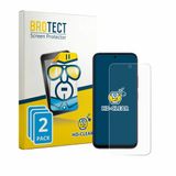 BROTECT - Screenprotector voor Vivo Y31D Pro - Folie Beschermfolie transparant 2 Stuks