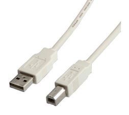 Nilox NX090301101 USB-kabel USB 2.0 0,8 m USB A USB B Wit