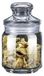 Set de 2 bocaux de stockage en verre hermétiques 500ml