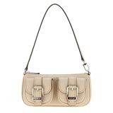 Michael Kors Small Convertible Pouchette Light Sand