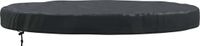 vidaXL Housse de table de jardin noire 92 x 92 x 10 cm