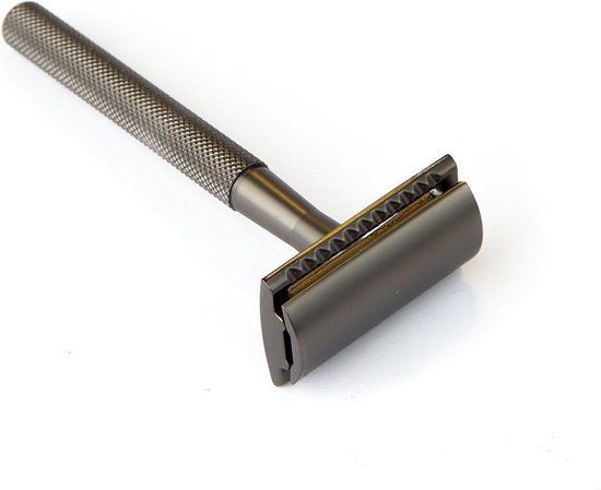 Oceonics Scheermes Safety Razor Antraciet incl. 5 mesjes | Zero Waste