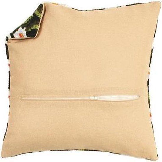 Vervaco Kussenrug met rits - ecru (45x45)