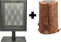 STOOQ BRANDR LOWLANDR SQUARE incl. Zweedse fakkel