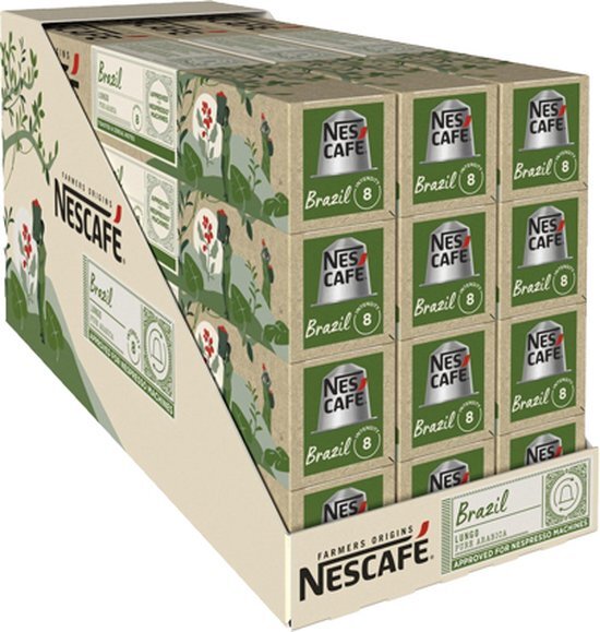 Nescafé Farmers Origins Brazil Lungo capsules - 120 koffiecups
