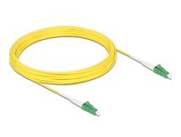 Delock 83233 InfiniBand en Glasvezelkabel 10 m LC LC/APC Geel