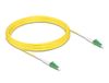 Delock 83233 InfiniBand en Glasvezelkabel 10 m LC LC/APC Geel