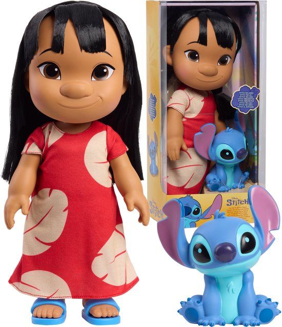 Just Play Disney Lilo & Stitch 35 cm Pop & Stitch Figuur