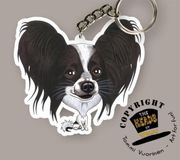Heads The Heads International Sleutelhanger Hond Papillon