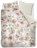 Riviera Maison Lily Love dekbedovertrek - Eenpersoons - 140x200/220 - Roze