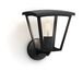 Philips Hue Inara Outdoor Wall Light - Black - E27 - LED - Dimmable
