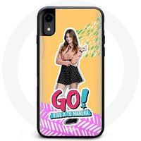 Maniacase Etui voor iPhone XS Poursuis Tes Rêves Mía Cáceres Go! Leef je uit