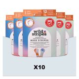 Wild Stripes 10x Neusstrips Sunrise 12 stuks