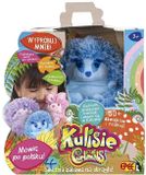 Kulisie Peluche interactif Blaireau Bleu