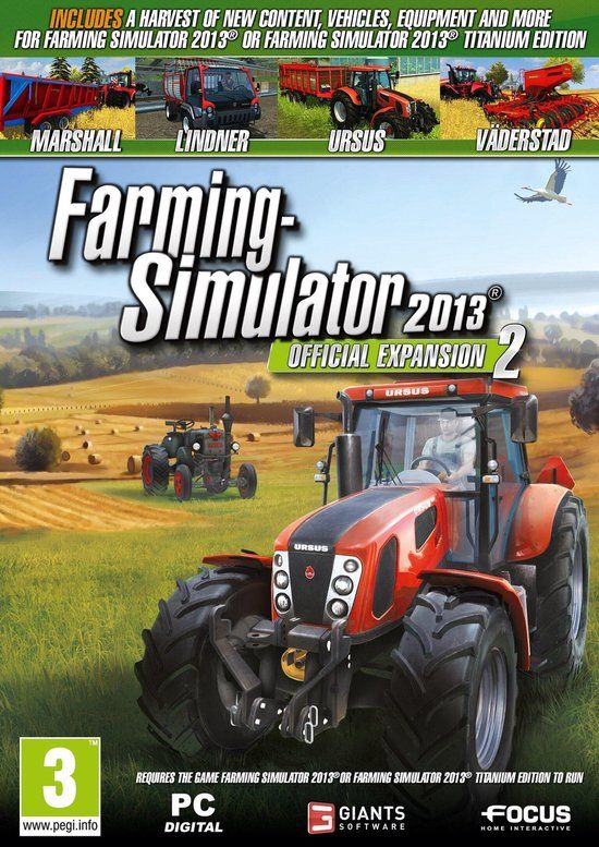 Focus Home Interactive Farming Simulator 2013 - Official Expansion 2 Standard Edition PC