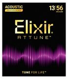 Elixir Attune Phosphor Bronze medium cordes de guitare 13-56