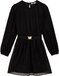 WE Fashion Meisjes jurk met glittergaren 110/116 Black