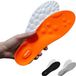 Solfit Comfort Semelles avec Support de Voûte Plantaire - Semelles Amortissantes pour Hommes & Femmes - Taille - Orange - 37/38 - STEPEASE