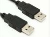 Microconnect USB 2.0 Kabel USB A Mannelijk naar USB A Mannelijk 0.5m Zwart