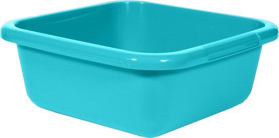 Curver Afwasbak - Vierkant - 10 Liter - Blauw