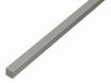 Alberts 473211 vierkante stang | aluminium, zilverkleurig geanodiseerd | 1000 x 10 x 10 mm