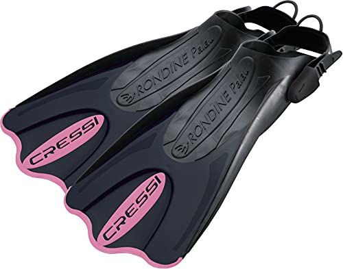 Cressi Palau Saf - Aanpasbare korte vinnen voor Unisex Volwassen Zwemmen en Snorkelen