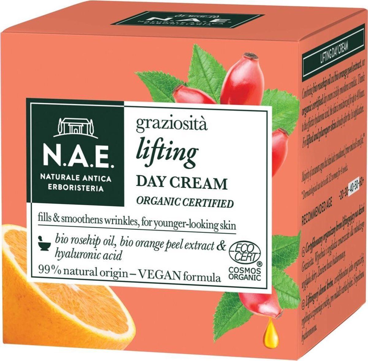 NAE Graziosità Lifting Dagcrème Vegan 50 ml