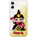 ERT GROUP mobiel telefoonhoesje voor Apple iPhone 12 Mini Disney Queen of Hearts 001 met glitter overloopeffect