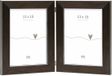 Deknudt Frames Fotolijst S41VK3 H2V - Bruin - Tweeluik - 2x 13x18 cm