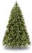 National Tree Company Poly Bayberry Hinged verlichte kunstkerstboom - 198 cm - Groen - Ø130 cm - 1227 tips - 500 ledlampjes (warm wit) - Metalen voet
