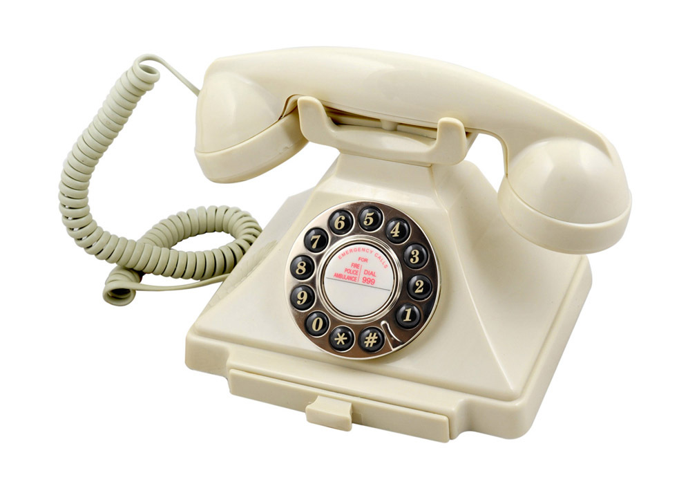 GPO 1929SPUSHIVO Telefoon klassiek bakeliet jaren ’20 ontwerp