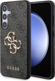 Guess GUHCS24S4GMGGR hoes voor S24 S921 zwart hardcase 4G Big Metal Logo